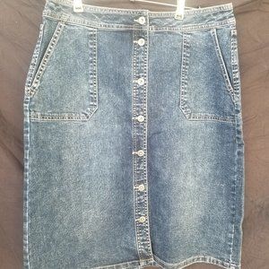 Liz Claiborne  Denim Skirt